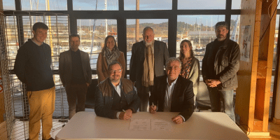 Signing of a partnership to study the feasibility of a sustainable and integrated aquaculture farm within the Saint-Brieuc offshore wind farm