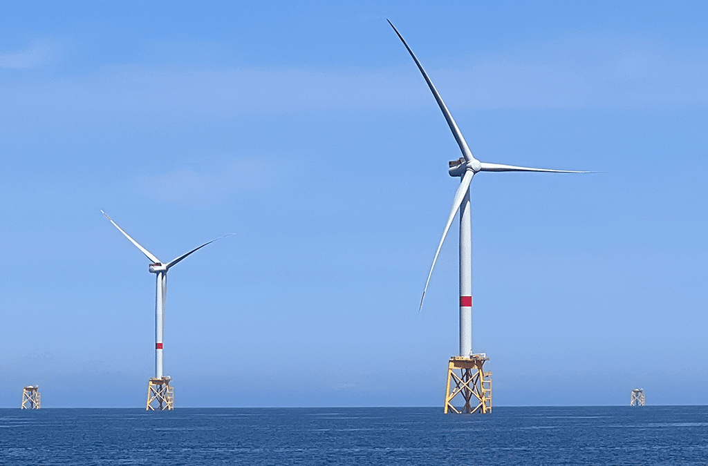 For the first time in Brittany, electricity is generated by an offshore wind farm